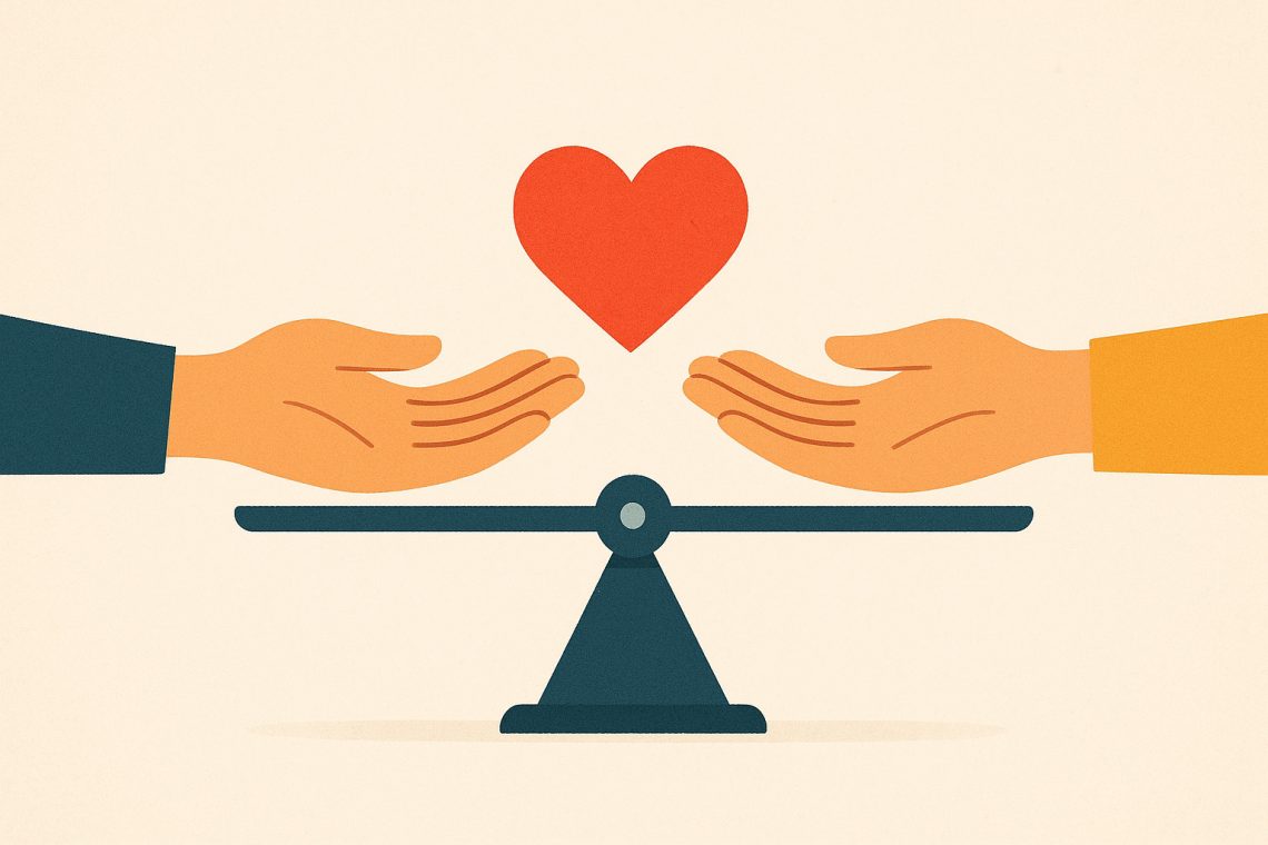 Η ισορροπία στο «πάρε-δώσε» των σχέσεων