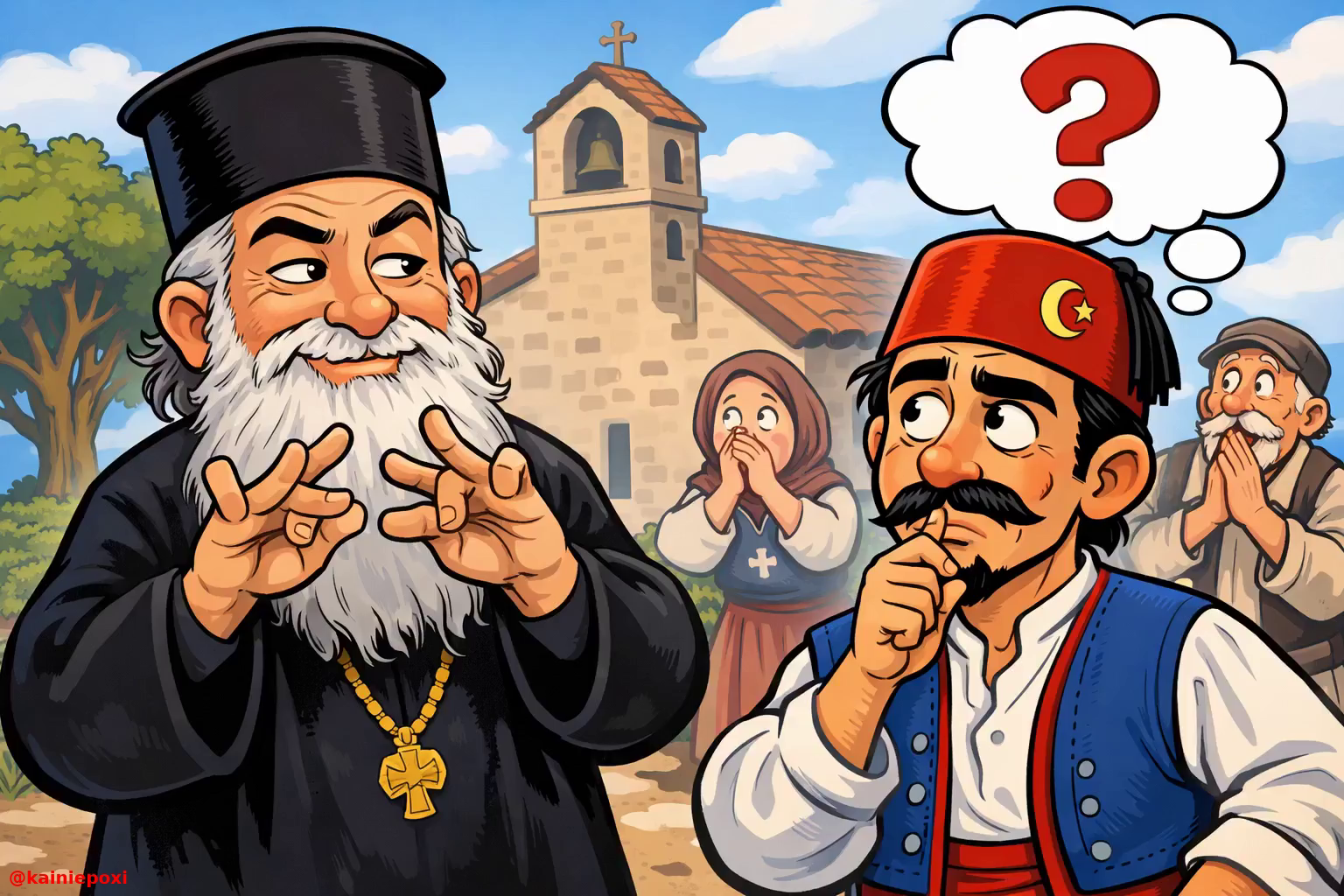 πώς-ένας-παπάς-ξεγέλασε-τούρκο-κατάσκοπο-πριν-το-1821